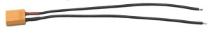 TOPLINE 20AWG�V���R���R�[�h(12cm)�t XT30�R�l�N�^�[ ���X(1�{��)�yTP-565�z ���W�R���p�[�c