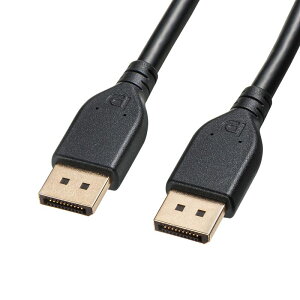 �T�����T�v���C DisplayPort ver.2.1�P�[�u�� DP80�i2m�E�u���b�N�j KC-DP8020