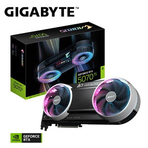 GIGABYTE�b�M�K�o�C�g GIGABYTE AORUS GeForce RTX 5070 Ti INFINITY 16G �O���t�B�b�N�{�[�h GV-N507TAORUS IF-16GD