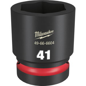 �~���E�H�[�L�[ SHOCKWAVE IMPACT DUTY �C���p�N�g�\�P�b�g 1�C���`(25.4mm)�p 41mm 49-66-6604 Milwaukee