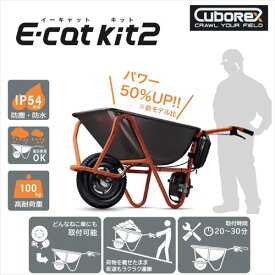 AEC2-00(キユ-ボレツクス) CuboRex 後付け一輪車電動化キット　E-cat kit2 イーキャット