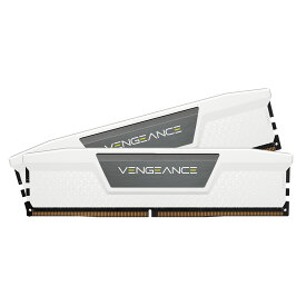 CORSAIR（コルセア） DDR5-5200（PC5-41600）DIMM 32GB （16GB×2）ホワイト CMK32GX5M2B5200C40W