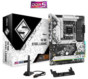 ASRockbAXbN ASRock X670E Steel Legend / ATXΉ}U[{[h X670E STEEL LEGEND