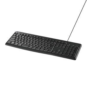 �o�b�t�@���[ USB�ڑ� �L���X�^���_�[�h�L�[�{�[�h�i�u���b�N�j BSKBU110BK