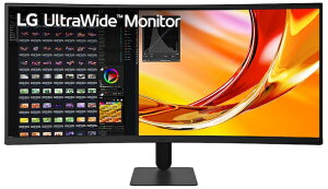 LG�G���N�g���j�N�X�b�G���W�[ �t���f�B�X�v���C(34�^/�Ȗʌ^/VA/UWQHD 3440×1440/120Hz/5ms)(�u���b�N) 34U601B-B