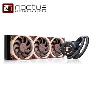Noctua�b�m�N�`���A ��̌^����CPU�N�[���[ �uNL-LC1�v�V���[�Y 360mm�t�@���i�u���E���j NL-LC1-36