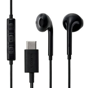 �G���R�� �}�C�N���R���g���[���[����USB Type-C�ڑ��_�C�i�~�b�N�C���i�[�C���[�^�C���z���i�u���b�N�j EHP-DF18IMBK ELECOM