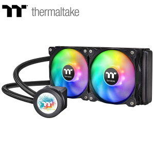 ThermaltakebT[}eCN ̌^CPUN[[ Floe Ultra 240 RGB CL-W349-PL12SW-A