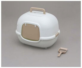 猫用トイレ 脱臭ワイド猫トイレ ホワイト WNT-510-W アイリスオーヤマ WNT-510-W