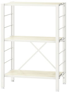 �A�C���X�I�[���} �g���ȒP �A���X�`�[�����b�N ����56cm 3�i�i�z���C�g�A�b�V���j KRSR3-560�z���C�g�A�b�V�� IRIS [KRSR3560�z���C�g�A�V]