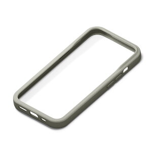 PGA iPhone15 Pro�i6.1inch/3��j�p �\�t�g�o���p�[�i�O���[�W���j PG-23BBP02GG