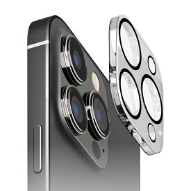 PGA iPhone15 Pro（6.1inch/3眼）/15 Pro Max（6.7inch/3眼）用 カメラフルプロテクター（ドラゴントレイル/クリア） PG-23BCLG02CL