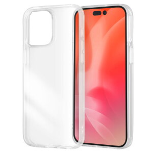 ���C�A�E�g iPhone15 Pro Max�i6.7inch/3��j�p TPU�\�t�g�P�[�X �E���g���N���A�i�N���A�j RT-P44TC3/CM