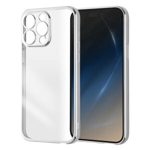 ���C�A�E�g iPhone15 Pro Max�i6.7inch/3��j�p TPU�\�t�g�P�[�X META Perfect�i�V���o�[�j RT-P44PFC2/SVM