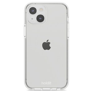 Holdit�i�z�[���f�B�b�g�j iPhone15�i6.1inch/2��j�p Seethru �ϏՌ��N���A�P�[�X�iWhite�j 15943