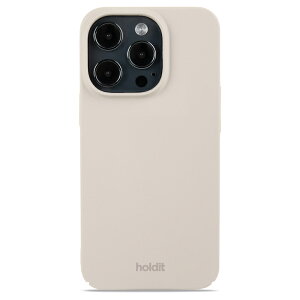 Holdit�i�z�[���f�B�b�g�j iPhone15 Pro�i6.1inch/3��j�p ���^ Slim Case �n�[�h�P�[�X�iLight Beige�j 15956(HOLDIT)