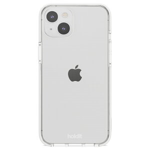 Holdit�i�z�[���f�B�b�g�j iPhone15 Plus�i6.7inch/2��j�p Seethru �ϏՌ��N���A�P�[�X�iWhite�j 15965
