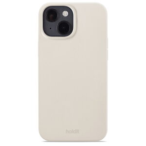 Holdit�i�z�[���f�B�b�g�j iPhone15�i6.1inch/2��j�p �\�t�g�^�b�`�V���R�[���P�[�X�iLight Beige�j 15974