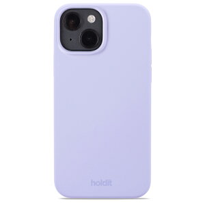 Holdit�i�z�[���f�B�b�g�j iPhone15�i6.1inch/2��j�p �\�t�g�^�b�`�V���R�[���P�[�X�iLavender�j 15977