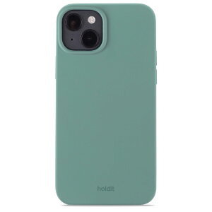 Holdit�i�z�[���f�B�b�g�j iPhone15 Plus�i6.7inch/2��j�p �\�t�g�^�b�`�V���R�[���P�[�X�iMoss Green�j 15985