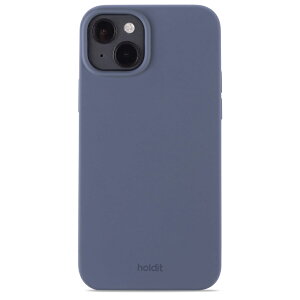 Holdit�i�z�[���f�B�b�g�j iPhone15 Plus�i6.7inch/2��j�p �\�t�g�^�b�`�V���R�[���P�[�X�iPacific Blue�j 15986