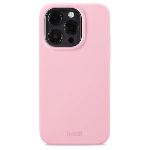 Holdit�i�z�[���f�B�b�g�j iPhone15 Pro�i6.1inch/3��j�p �\�t�g�^�b�`�V���R�[���P�[�X�iPink�j 15993(HOLDIT)