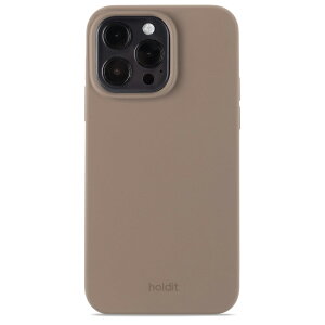 Holdit�i�z�[���f�B�b�g�j iPhone15 Pro Max�i6.7inch/3��j�p �\�t�g�^�b�`�V���R�[���P�[�X�iMocha Brown�j 16002