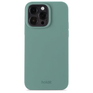 Holdit�i�z�[���f�B�b�g�j iPhone15 Pro Max�i6.7inch/3��j�p �\�t�g�^�b�`�V���R�[���P�[�X�iMoss Green�j 16005