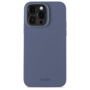 Holdit�i�z�[���f�B�b�g�j iPhone15 Pro Max�i6.7inch/3��j�p �\�t�g�^�b�`�V���R�[���P�[�X�iPacific Blue�j 16006(HOLDIT)