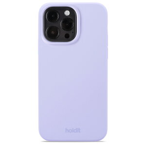 Holdit�i�z�[���f�B�b�g�j iPhone15 Pro Max�i6.7inch/3��j�p �\�t�g�^�b�`�V���R�[���P�[�X�iLavender�j 16007