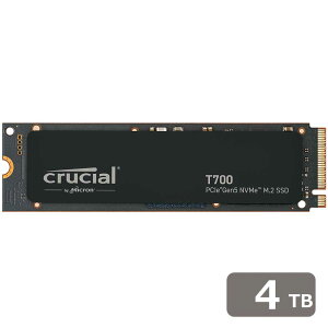 CrucialbN[V Crucial T700 4TB PCIe Gen5 NVMe M.2 SSD CT4000T700SSD3JP