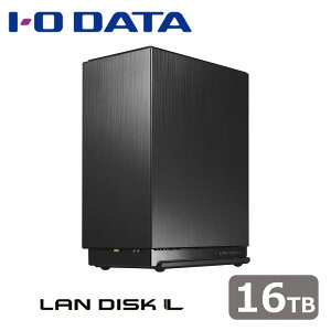 �A�C�I�[�f�[�^�bI-O DATA �@�l����2�h���C�uNAS�i�l�b�g���[�NHDD�j3�N�ۏ� LAN DISK 16TB HDL2-LENB�V���[�Y HDL2-LE16NB