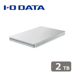 �A�C�I�[�f�[�^�bI-O DATA USB-A�Ή� �|�[�^�u���n�[�h�f�B�X�N �u�J�N�����v 2TB�iSilver×Green�j HDPX-UTS2SB
