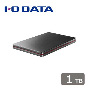 �A�C�I�[�f�[�^�bI-O DATA USB-C��USB-A�Ή� �|�[�^�u���n�[�h�f�B�X�N �u���������v 1TB�iBlack×Red�j HDPX-UTSC1KB