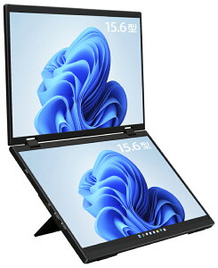 ITPROTECH�b�A�C�e�B�v���e�b�N �f���A�����o�C���t���f�B�X�v���C(15.6�^/IPS/FullHD 1920×1080/60Hz)(�u���b�N) LCD15HC-IPSDUAL2
