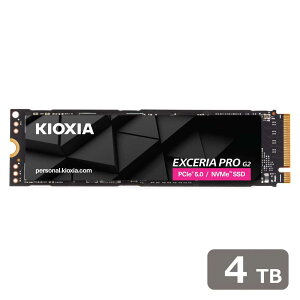 KIOXIA�b�L�I�N�V�A ����SSD KIOXIA EXCERIA PRO G2 NVMe Gen5x4 4TB SSD-CK4.0N5PRG2J