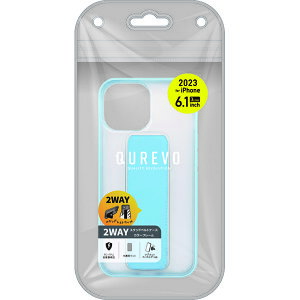 �G�A�[�W�F�C iPhone15 Pro�i6.1inch/3��j�p �O���b�v�X�^���h�J���[�P�[�X�i�u���[�j air-J AC-P23P-SSBL