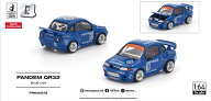 POP RACE 1/64 PANDEM QR32 BLUE【PR640572】 ミニカー