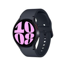 サムスン 【国内正規品】SAMSUNG Galaxy Watch6/Aluminum/Graphite/40mm 【Suica対応】 スマートウォッチ SM-R930NZKAXJP [SMR930NZKAXJP]【返品種別A】