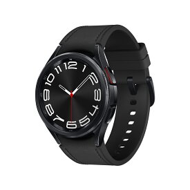 サムスン 【国内正規品】SAMSUNG Galaxy Watch6 Classic/Stainless Steel/Black/43mm 【Suica対応】 スマートウォッチ SM-R950NZKAXJP [SMR950NZKAXJP]【返品種別A】