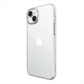 RAPTIC(ラプティック) iPhone15（6.1inch/2眼）用 耐衝撃ケース 米軍MIL規格クリア スリム 薄型 透明 密着痕防止 Clear（クリア） RT_IONCSPTCL_CL