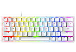 Razer�b���C�U�[ �y�������K�i�z�Q�[�~���O�L�[�{�[�h Huntsman Mini Clicky Optical Switch �i�p��z�� �}�[�L�����[�z���C�g�j RZ03-03390300-R3M1
