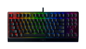 Razer�b���C�U�[ �y�������K�i�z�Q�[�~���O�L�[�{�[�h BlackWidow V3 Tenkeyless - Green Switch(�e���L�[���X ���J�j�J�� �Ύ� �p��z��) RZ03-03490100-R3M1-N