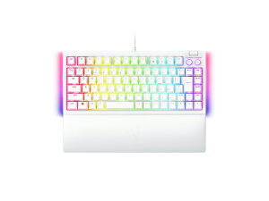 Razer�b���C�U�[ �y�������K�i�z �Q�[�~���O�L�[�{�[�h BlackWidow V4 75�� JP (���{��z�� �z���C�g) RZ03-05002900-R3J1