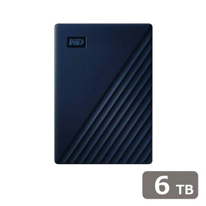 Western Digital�b�E�G�X�^���f�W�^�� USB-C��USB-A���Ή� Mac�p�|�[�^�u���n�[�h�f�B�X�N 6TB My Passport for Mac WDBK6C0060BBL-JESN