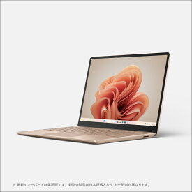 Microsoft（マイクロソフト） Surface Laptop Go 3（i5/メモリ8GB/SSD256GB）サンドストーン 12.4型 モバイルノートパソコン Office Home ＆ Business 2021 搭載 XK1-00015