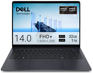 DELL�b�f�� �m�[�g�p�\�R�� Dell 14S DS14265(14�^/Windows11/Ryzen AI 7 445/������ 32GB/SSD 1TB)�Z���X�e�B�A���u���[ MCS94T-GWJ