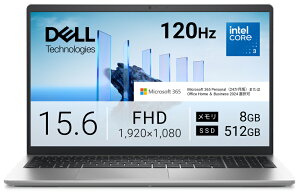 DELL�b�f�� �m�[�g�p�\�R�� Dell 15 DC15250(15.6�^/Windows11/Core 3 100U/������ 8GB/SSD 512GB/Office)�v���`�i�V���o�[ ND25-GWM3SJ