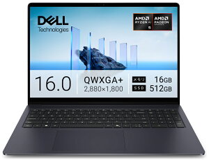 DELL�b�f�� �m�[�g�p�\�R�� Dell 16S DS16265(16�^/Windows11/Ryzen AI 5 430/������ 16GB/SSD 512GB)�Z���X�e�B�A���u���[ NCS56T-GWJ