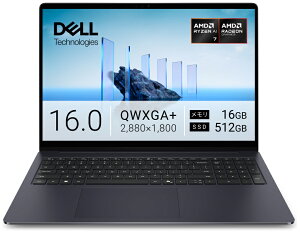 DELL�b�f�� �m�[�g�p�\�R�� Dell 16S DS16265(16�^/Windows11/Ryzen AI 7 445/������ 16GB/SSD 512GB)�Z���X�e�B�A���u���[ NCS86T-GWJ